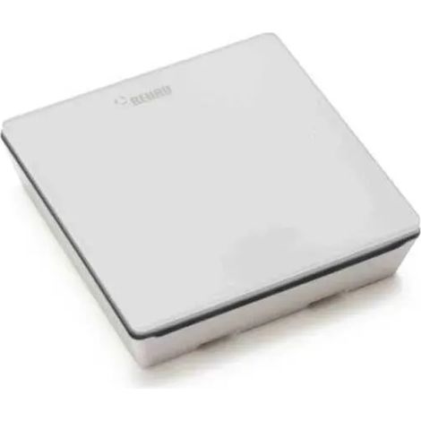 REHAU NEA SMART 2.0 Sensor de ambiente Radio con sensor de temp./humedad, blanco (HRW), 13280161004