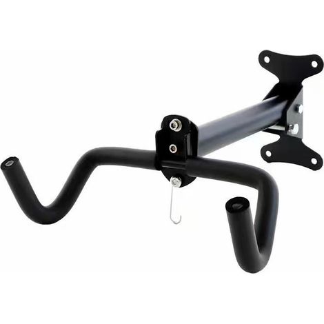 Gancio telescopico a doppia parete per mountain bike, rastrelliera per parcheggio interno