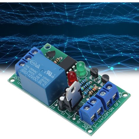 Module relais à double bouton marche/arrêt, circuit de déclenchement RS monocanal, module autobloquant 12 V K71RS (1/5)