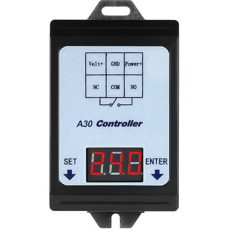 A30 Relais DC 6–80 V Spannungserkennung, Last-Entladungs-Monitor mit Gehäuse-Digitalanzeige (1/5)
