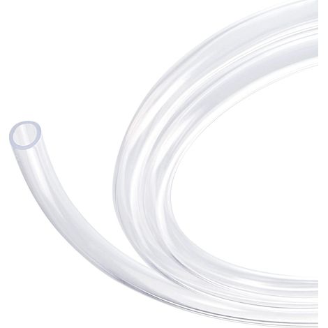 Tuyau flexible en PVC transparent - 9 mm x 12 mm x 3 m - Pour conduite d'eau, huile et air (1/5)