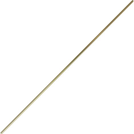 GARRYFIZH 20 électrodes de soudage en laiton, fil de 1,6 mm x 250 mm, baguettes à souder sans poudre à souder
