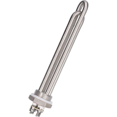 Stainless steel electric heating tube, industrial equipment supplies, 1 inch BSP, DC12V, 300W (1/5)