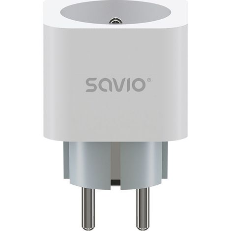 Savio WI-FI smart presa 16A AS-01 Bianco Wireless Bianco White White (1/5)