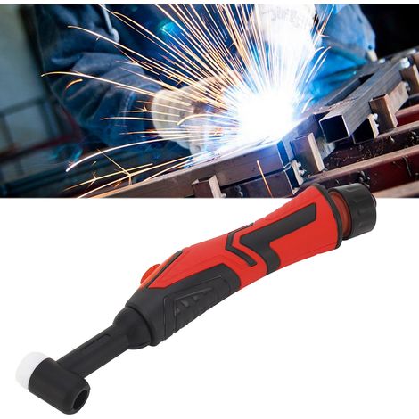 Torche de soudage WP-26 avec accessoires : torche de soudage TIG refroidie par air, torche de soudage TIG avec vanne, torche refroidie par air, torche de machine à souder TIG. (1/5)