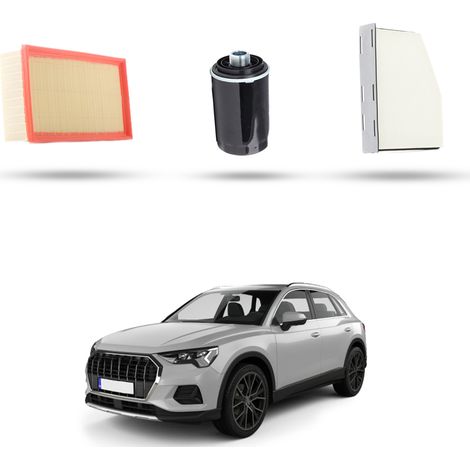 Kit Tagliando 3 filtri compatibile con Audi Q3 (8UB,8UG) 2.0 tfsi 155kw dal 2011 (1/4)