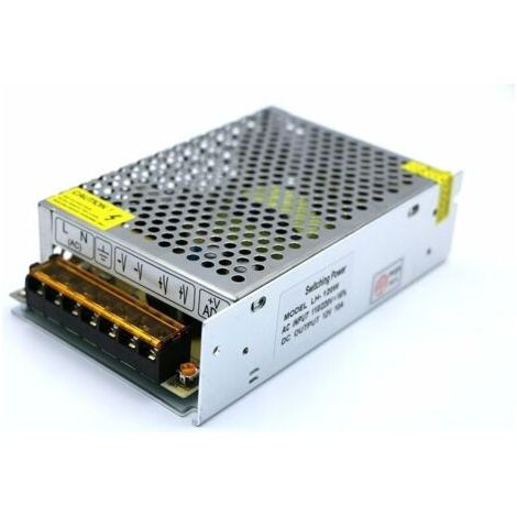Haute Puissance Transformateur Variateurs Adaptateurs Interrupteur alimentation Pilote AC 110V/220V DC 24V 5A 120W pour LED Bande (1/4)