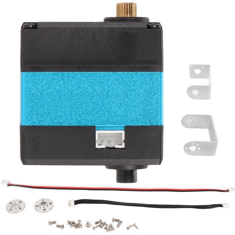 Servo magnétique 360° programmable, haute précision, couple important 25kg.cm, large plage de tension, encodeur intégré, bus série. (1/5)