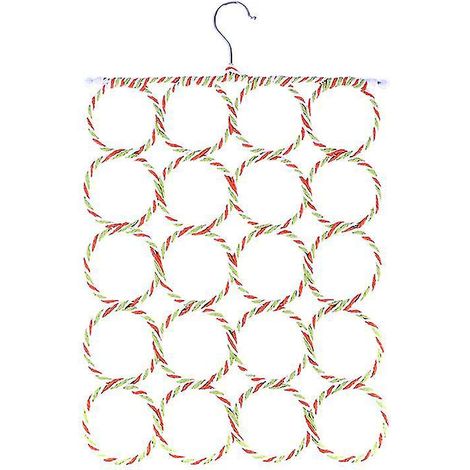 Nouveau porte-foulard en rotin de papier (1 pièce) (1/3)