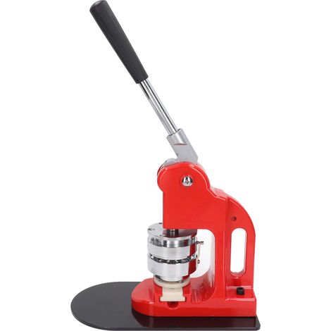 DIY-Anstecknadelmaschine, Knopfpresse mit 100 Stück, Anstecknadelbuch, 25-mm-Kreisschneider, Komplettset zur Herstellung personalisierter Anstecknadeln. (1/5)