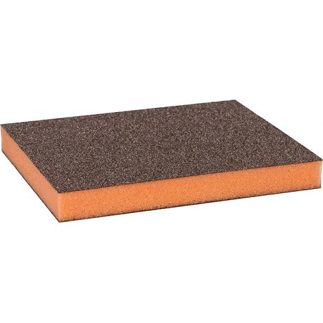 Éponge abrasive plate Expert 98x120x13mm medium expert pour ponçage en mousse - BOSCH - 2608901171