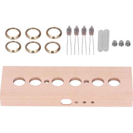 Kit Tube Lumineux IN14 Horloge DIY Photoglow Pièces de Rechange Accessoires avec Anneau en Laiton (1/5)