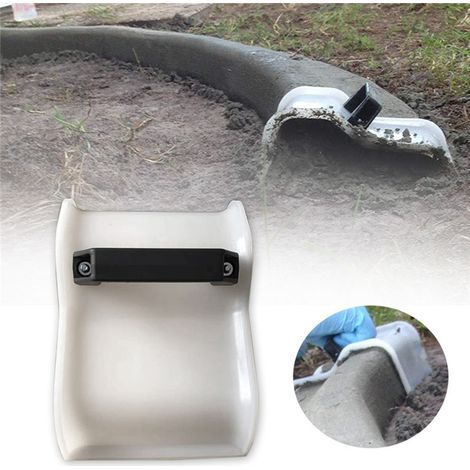 Pochoir pour Béton et Pavage  Coffrage de Bordure  Outil avec Poignée en Plastique de 18.5cm x 10cm x 12.5cm (1/5)
