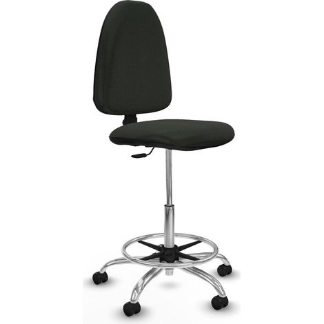 Piqueras y Crespo Silla de Oficina negra ajustable (1/3)