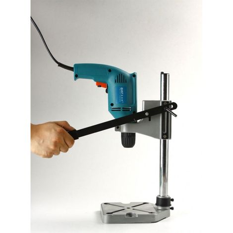 Soporte Columna Universal para Taladro Ajustable con Medición de Profundidad