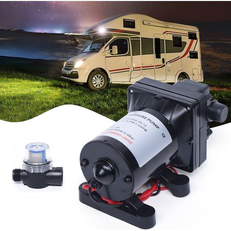 Wasserpumpe 12V Selbstansaugende Pumpe Druckpumpe Membranpumpe für Wohnmobil-Car