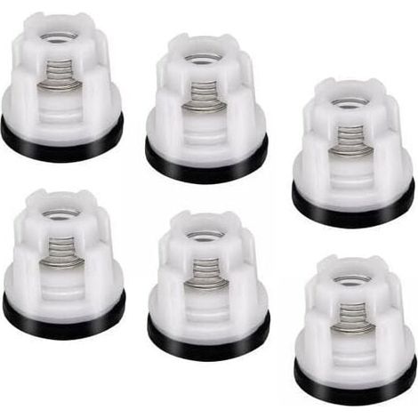 (1,4 × 1,4 × 1,4 cm) 6x Ensemble de clapets anti-retour de remplacement pour nettoyeur haute pression (1/4)