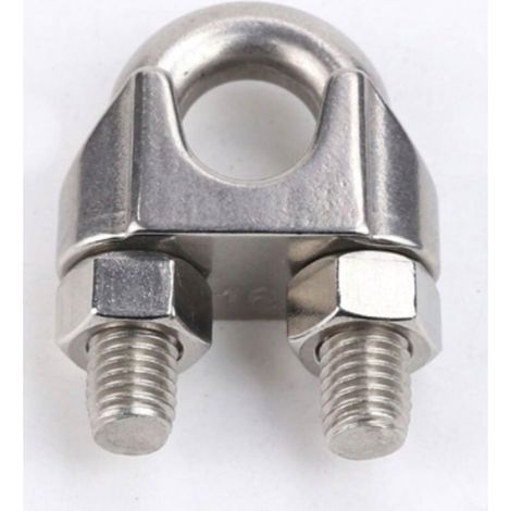 Pince de câble - - 10 pièces - Acier inoxydable - Ø 2,5-4mm - Résistant à la corrosion (1/3)