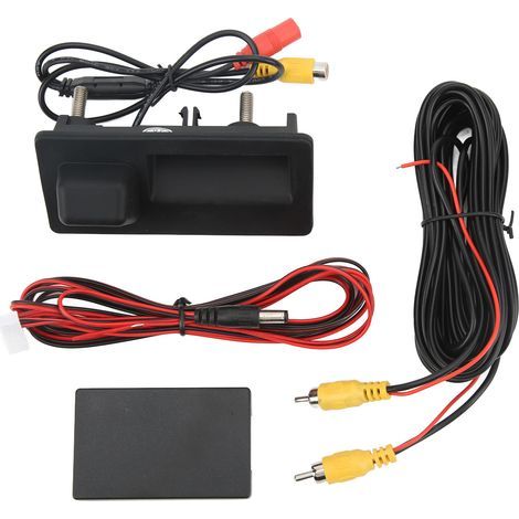 Trunk Handle with Wide Angle Night Vision Reversing Camera IP67 - Compatible with Audi A4 A5 A6 Q5 etc. (1/5)