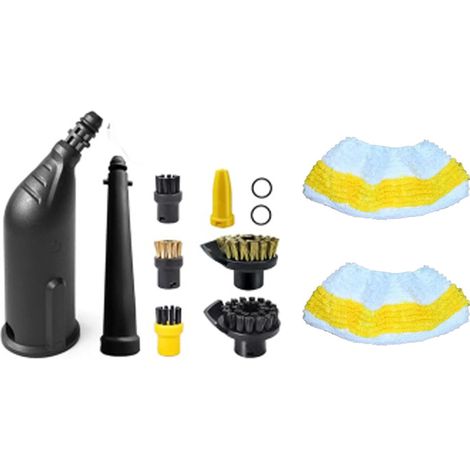 Juego de 12 accesorios para limpiadores de vapor Karcher SC1 SC2 SC3 SC4 SC5 SC7 CTK10