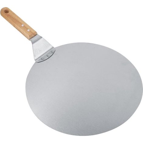 Pelle à pizza inox - Outils de cuisson - Acier inoxydable - 1 Pièce - Cuisine - Argent (1/5)