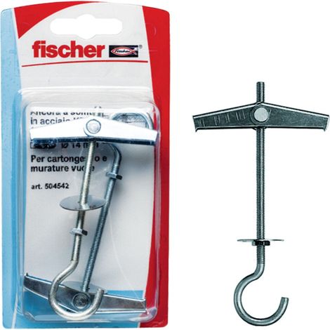 ANCORE ACCIAIO KD 4 K A VITE SET 5 PEZZI - FISCHER