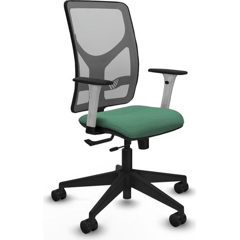 Silla de oficina piqueras y crespo Motilla gris cómoda soporte lumbar (1/2)