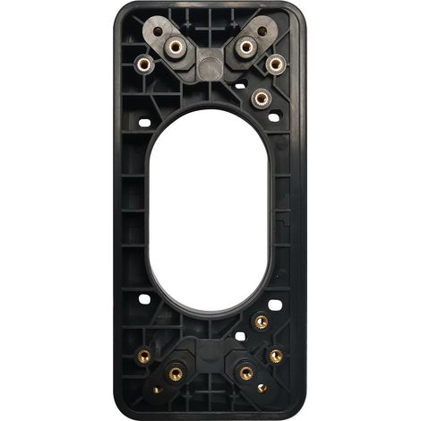 Grothe vidoora Adaptador angular, 15°, antracita, 75421