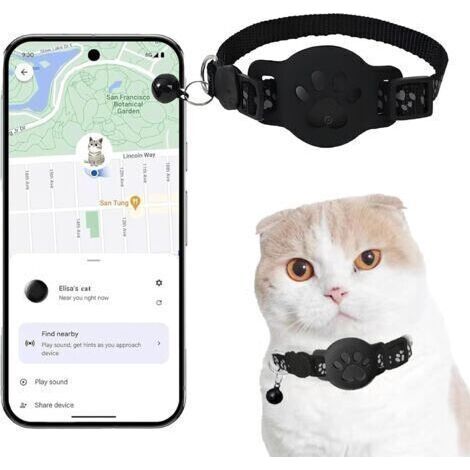 Collier GPS Chat (1/5)