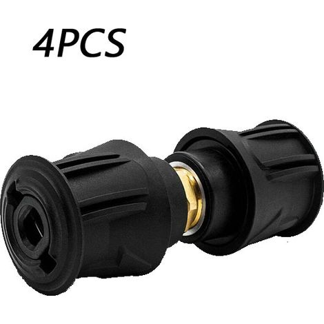 Hochdruck-Schnellkupplung für Pistole und Hochdruckreiniger, Schlauchanschlussadapter nur kompatibel mit Kärcher-Schlauch, M22-Innengewinde 14 mm, 4er-Pack (1/5)