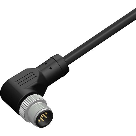 Connecteur pré-câblé RS PRO 8 conducteurs , Fiche mâle coudée M12 Mâle, 10m ( Prix pour 1 )