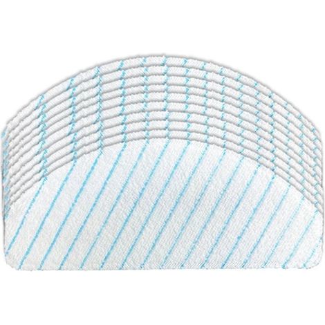 50 almohadillas desechables para fregona compatibles con los accesorios de la aspiradora robot OZMO T8, Max, T9 Power/Max T10. (1/4)