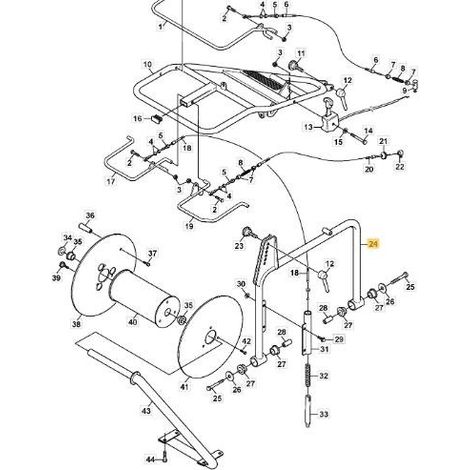 ORIGINAL STIGA UNTERER LENKER – 1126-8077-01