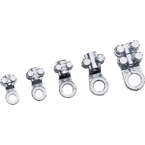 CAPICORDA A MORSETTO sezione mmq 16 - foro mm 10- 10 pezzi
