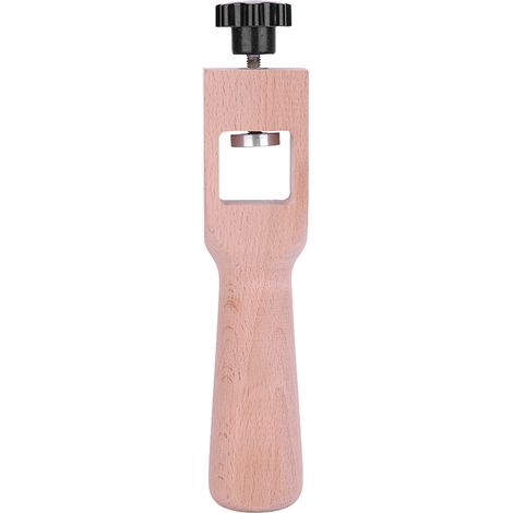 Coupe-bandes de bois réglable, outil de bricolage pour la découpe du cuir à la main avec 5 lames (1/5)