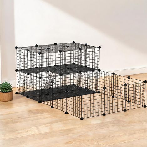 Cage pour rongeur negro en métal PP 175 x 105 x 70 cm (1/5)
