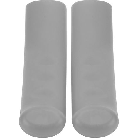 Copertura protettiva per la leva del freno con impugnatura in gel di silicone, colore grigio, adatta per ciclismo. (1/5)