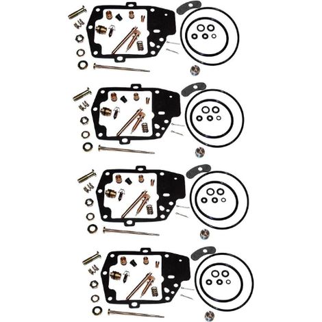 Kit réparation carburateur HONDA GL 1000 K Goldwing de 1977 - KEYSTER KH-1267N - Pour 4 carburateurs