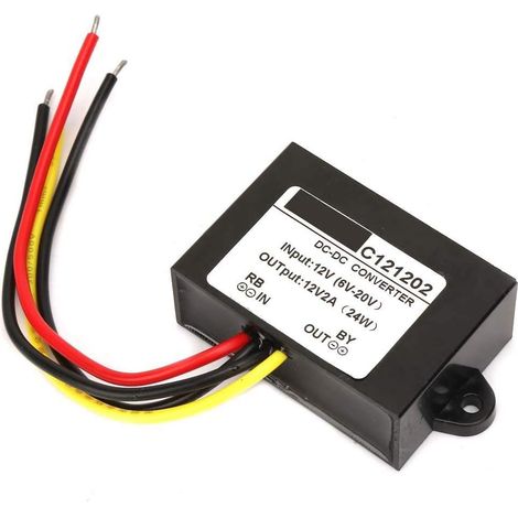 6V-20V auf 12V Aufwärtswandler-Spannungsreglermodul für Autobildschirm, Überwachungskamera, Lüfter, Wasserpumpe, Motor, Router usw. (2A) (1/5)