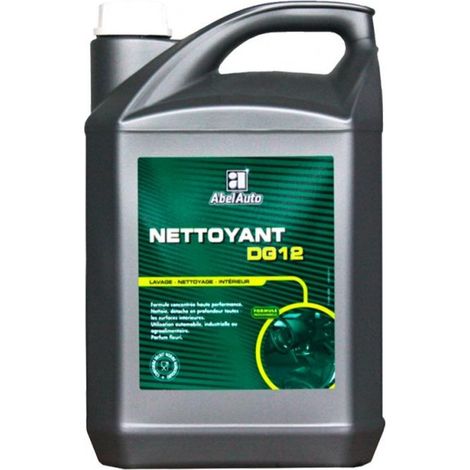 Nettoyant multisurface intérieur 5 litres – Formule professionnelle sans silicone – Pour plastiques, textiles et moquettes – Parfum fleuri – Abel (1/2)