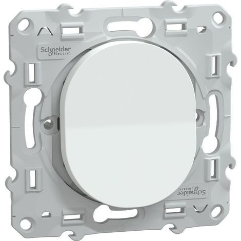 Lot de 108 va-et-vient - 10 AX - Blanc - Ovalis - S320204P - Schneider (1/3)