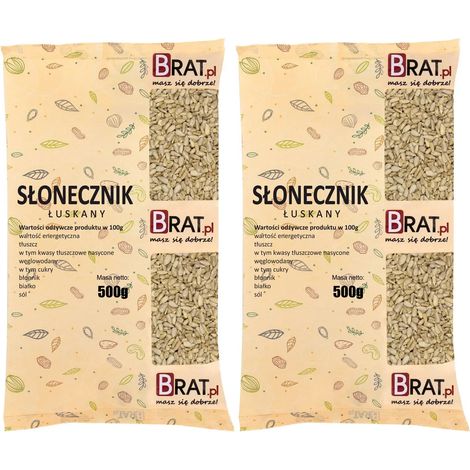 Geschälte Sonnenblumenkerne 1 kg (2 x 500 g) (1/3)