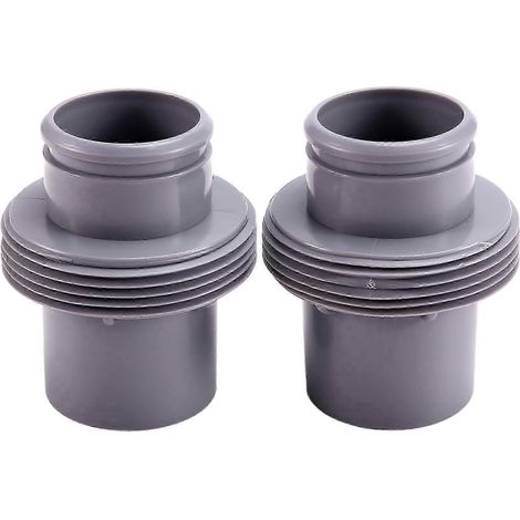 Remplacement de l'adaptateur de tuyau de type P05992 de 38 mm pour la connexion de la pompe à sable et du chlorinateur de saumure de type 58392. (1/5)