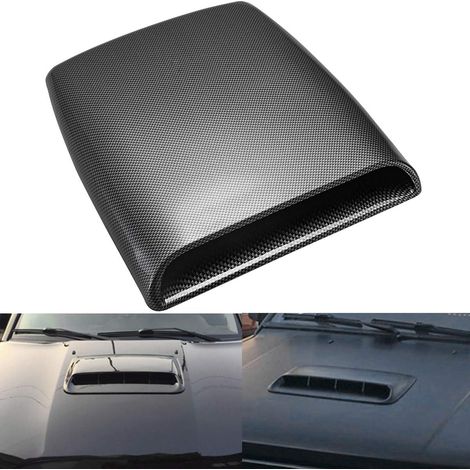 1 Prise d'air décorative universelle, accessoire capot voiture, fixation adhésive sans perçage (1/5)