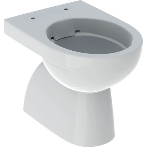 Stand-Tiefspül-WC Selnova weiß glänzend - Geberit - Mit toilettensitze soft - Accessorio: Senza copri wc (1/5)