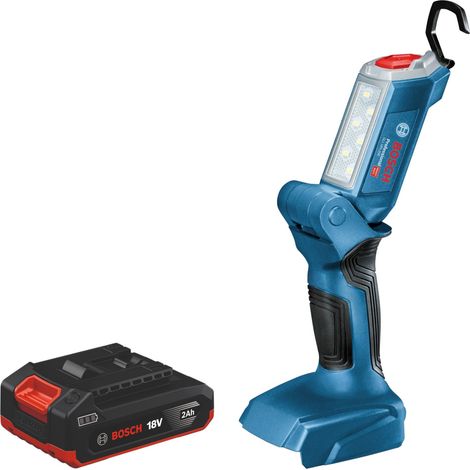 Bosch GLI 18V-300 Professional Akku Bauleuchte 18 V 300 lm + 1x Akku 2,0 Ah - ohne Ladegerät (1/5)