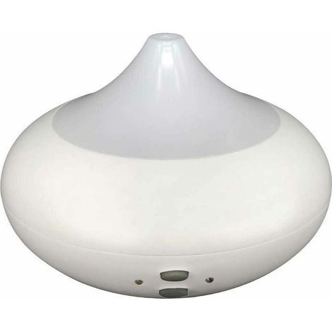Trade Shop - USB-LIGHTS LED 8 COLOURS AROMATERAPIA OLIO PROFUMATO BIANCO 140ML - (1/4)
