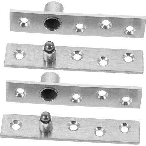 2 Pieces Concealed Steel Entrance Rotation Spindle Degree Design