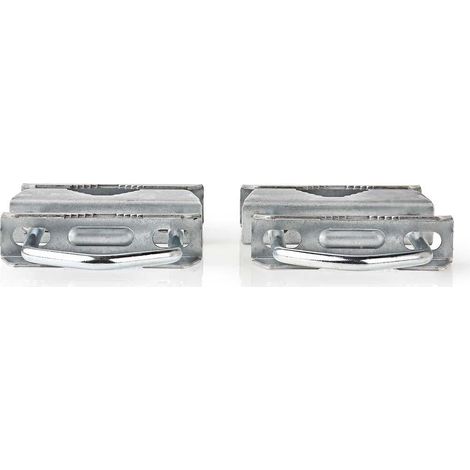 Abrazadera de mastil de satelite rango de diametro 40 - 60 mm acero plata