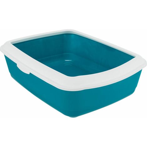 Lettiera per Gatti Trixie Classic Azzurro Bianco Plastica 37 × 15 × 47 cm (1/5)